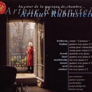Arthur Rubinstein – Au Cœur De La Musique De Chambre 4 CD's, Ophalen of Verzenden, Romantiek, Gebruikt, Orkest of Ballet