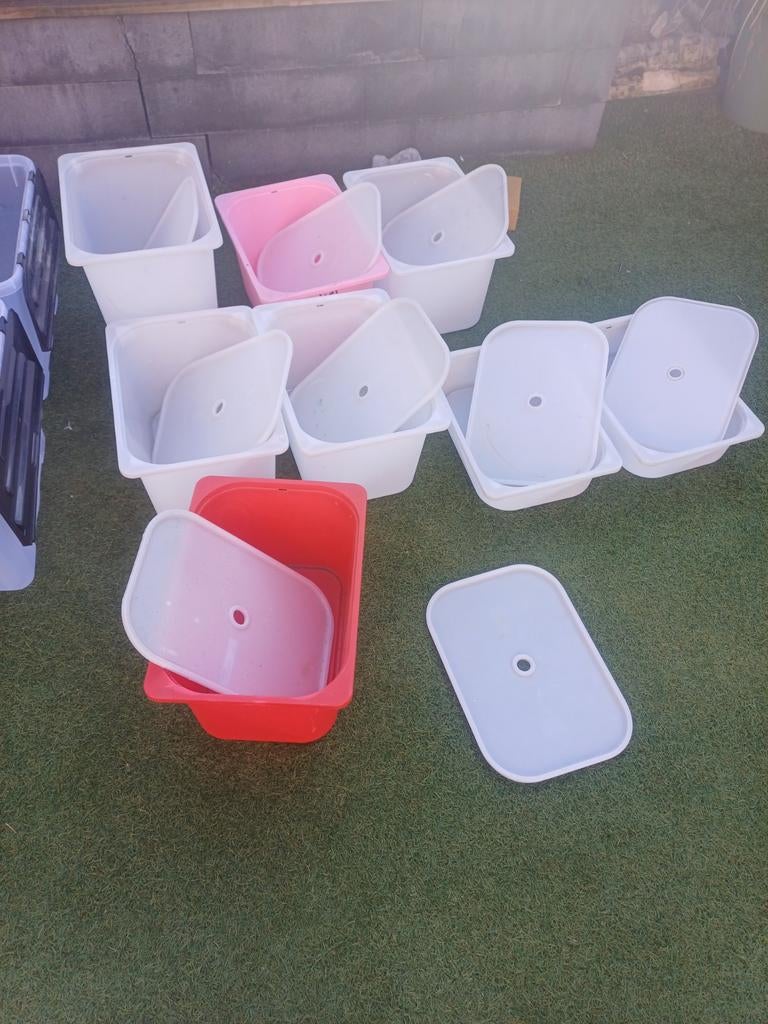 Ikea Trofast bakken met deksels, Ophalen