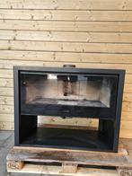 Vrijstaande haard met glasplaat, Ophalen of Verzenden, Vrijstaande haard, Houthaard