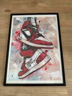 poster ‘Nike air jordan’ in lijst van Jos Hoppenbrouwers, Ophalen of Verzenden, Zo goed als nieuw, A1 t/m A3