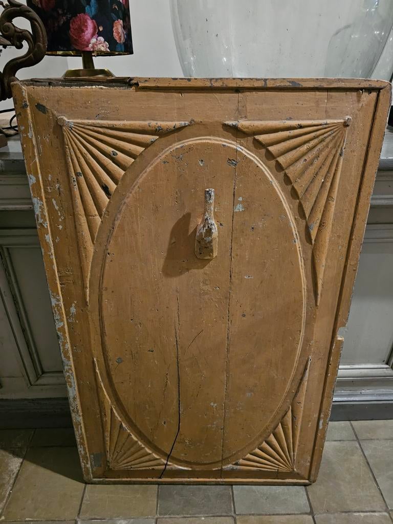 Houten paneel, Ophalen