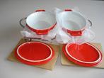 Schaal warmhoud, Overige typen, Nieuw, Ophalen of Verzenden, Rood
