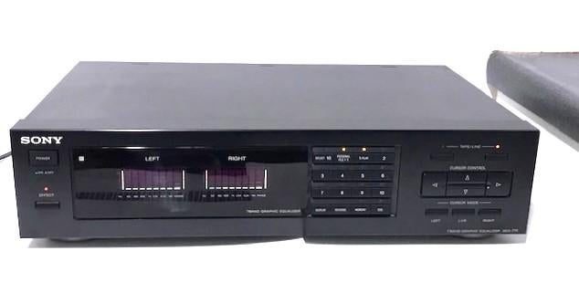 Equalizer Sony SEQ - 711 Graphic Japan Vintage😎🔊💑🎶🤗👌, Ophalen of Verzenden, Zo goed als nieuw, Equalizer