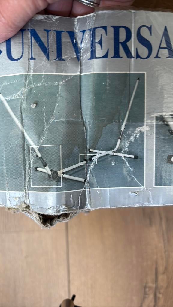 Hangmat standaard metaal wit, Ophalen, Gebruikt, Minder dan 5 meter