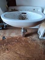 Jaren '20 wc wastafeltje, Ophalen, Gebruikt, Steen, Wastafel