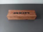 Houten domino set in schuifkistje vintage compleet, Kinderen en Baby's, Speelgoed | Educatief en Creatief, Ophalen of Verzenden