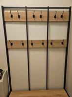 Garderoberek met Bankje, Kapstok & Schoenenrek - Lichte Eik, Nieuw, Ophalen of Verzenden, Staande kapstok, 150 tot 200 cm