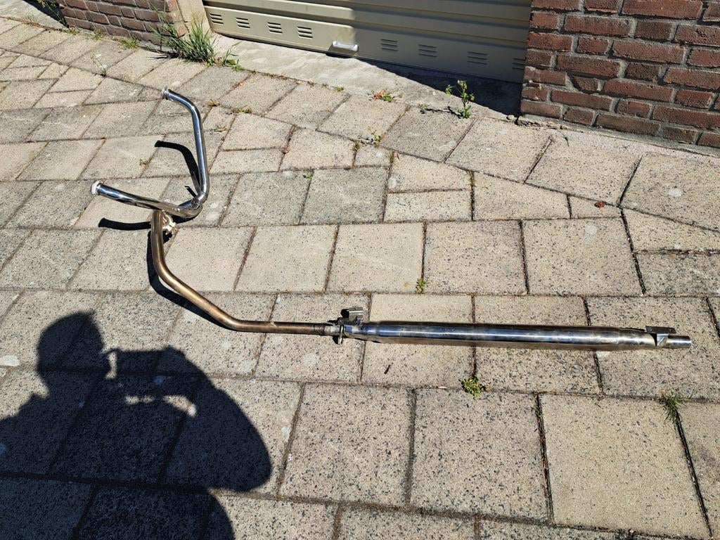 Citroen 2cv6 sport uitlaat, Ophalen