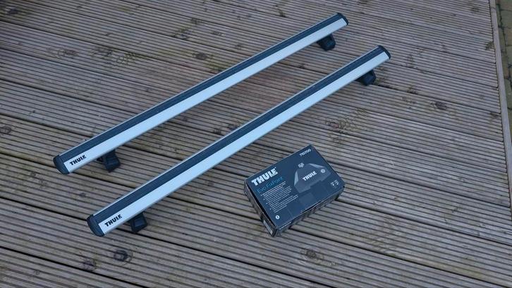 Thule WingBar Evo dakdragersysteem - 127 cm & Evo Fixpoint, Auto diversen, Dakdragers, Zo goed als nieuw, Ophalen