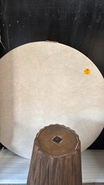 Japandi eettafel marmer rond 150 x 76 cm, Huis en Inrichting, Tafels | Eettafels, Ophalen, Japandi, Overige materialen, 100 tot 150 cm