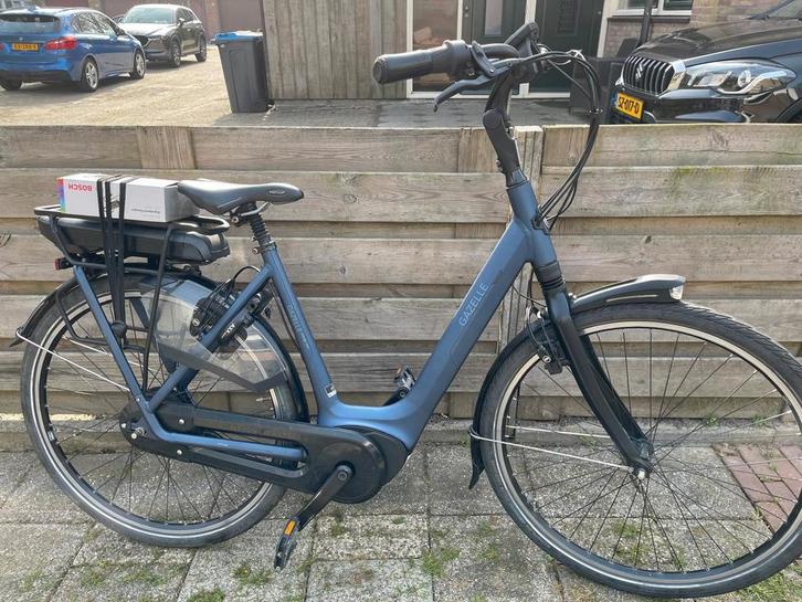 Gazelle orange c310 53 frame nuvinci schakelen 400wh 8400kn, Fietsen en Brommers, Elektrische fietsen, Zo goed als nieuw, Gazelle