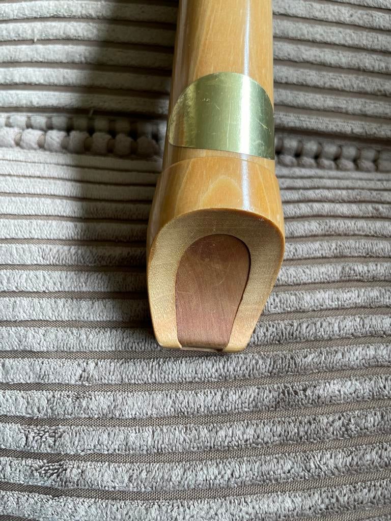 Moeck Tenor blokfluit - weinig gebruikt + bladmuziek, Muziek en Instrumenten, Blaasinstrumenten | Blokfluiten, Ophalen of Verzenden