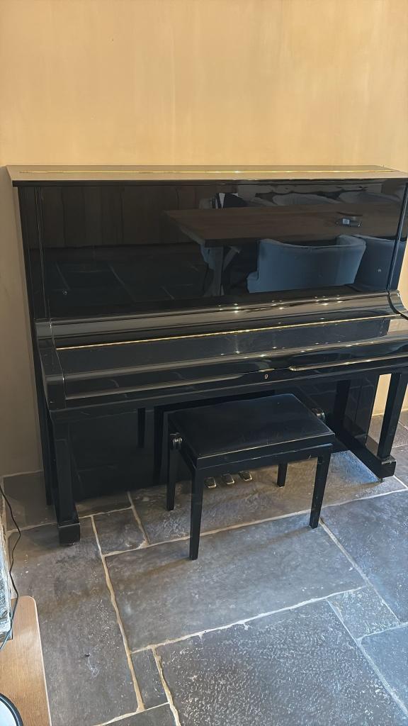 Piano Yamaha U3 H, Muziek en Instrumenten, Piano's, Ophalen, Gebruikt, Zwart, Piano