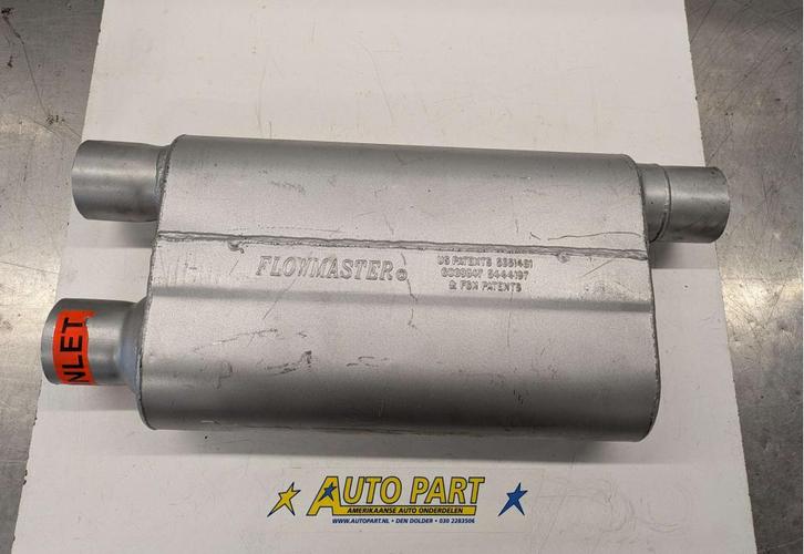 Flowmaster uitlaatdemper 2.5", Auto-onderdelen, Uitlaatsystemen, Amerikaanse onderdelen, Oldtimer onderdelen, Chevrolet, Chrysler