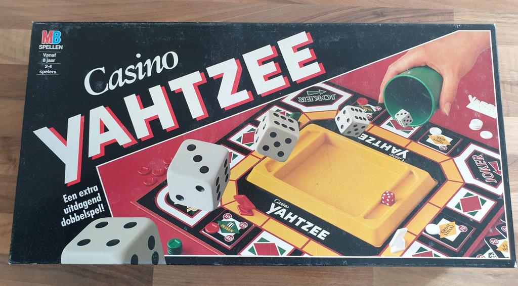 Spel; Casino Yahtzee. 100% compleet en zgan., Ophalen, Zo goed als nieuw