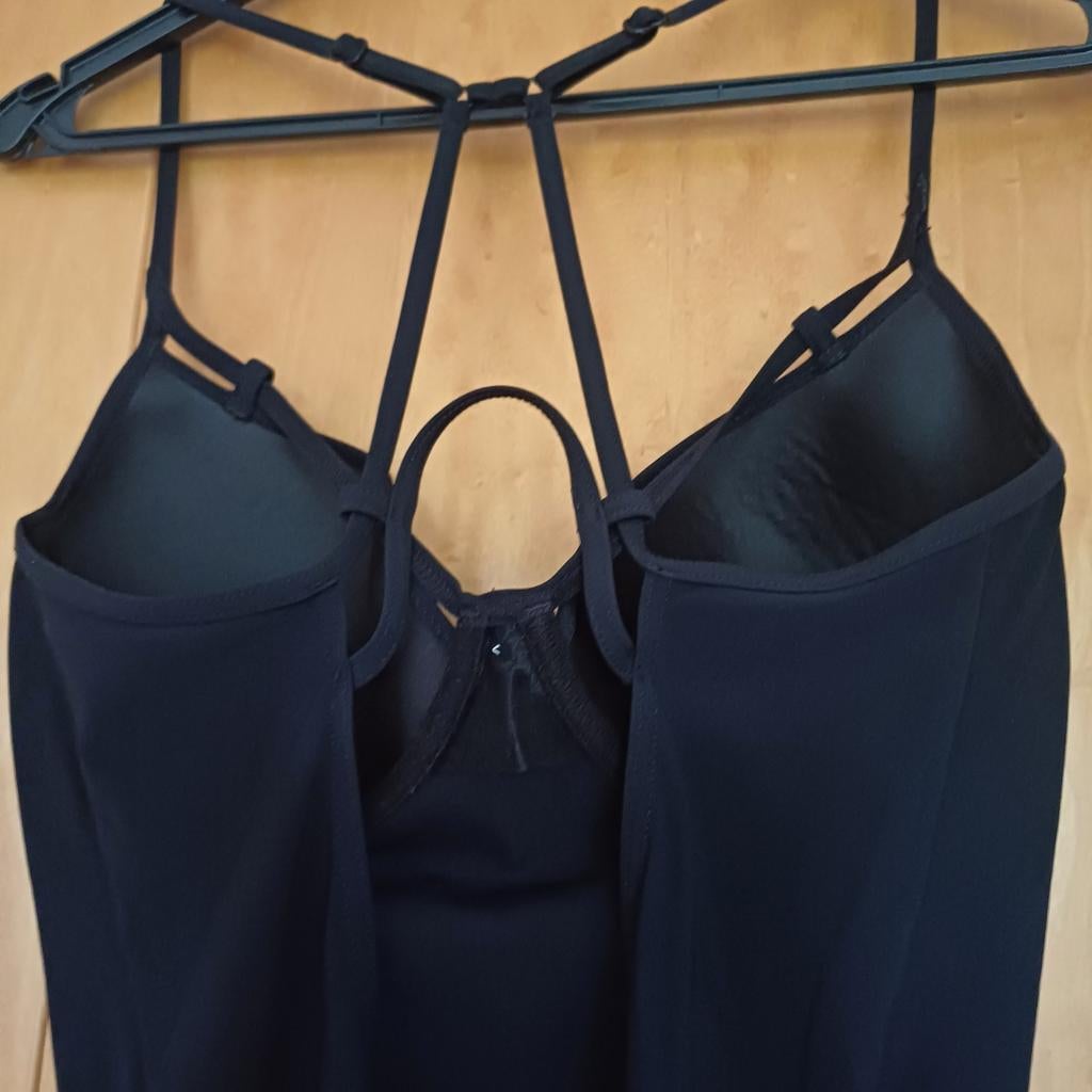 Zwart body of badpak Marlies Dekkers maat 80D, Marlies Dekkers, Zwart, Badpak, Ophalen of Verzenden