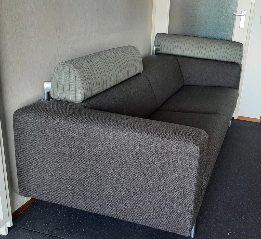 Leolux Horatio 3-zits bank. Zgan kwaliteits bank, Ophalen, Tweepersoons, 75 tot 100 cm, Zo goed als nieuw