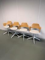 Ikea Fjallberget stoelen, Huis en Inrichting, Stoelen, Wit, Ophalen of Verzenden, Zo goed als nieuw, Vier