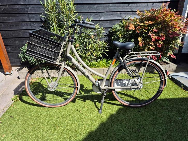 Cortina grey matt, Fietsen en Brommers, Fietsen | Dames | Omafietsen, Zo goed als nieuw, 56 cm of meer, Versnellingen, Ophalen of Verzenden