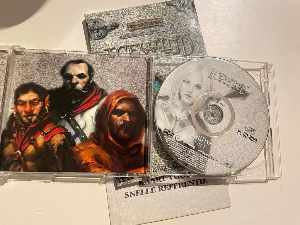 Icewind Dale PC - Complete Retro RPG met Boekjes, 1 speler, Ophalen of Verzenden, Gebruikt, Role Playing Game (Rpg)