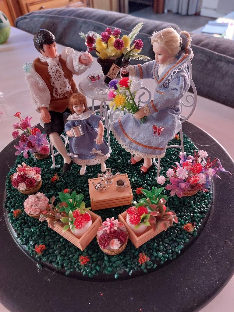 Prieeltje  in Glazen stolp, Huis en Inrichting, Woonaccessoires | Stolpen, Nieuw, Ophalen