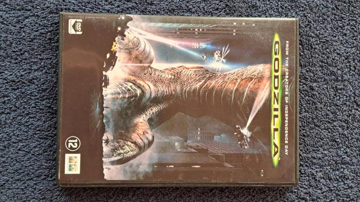 Godzilla "Matthew Broderick, Jean Reno", Cd's en Dvd's, Dvd's | Science Fiction en Fantasy, Zo goed als nieuw, Alle leeftijden