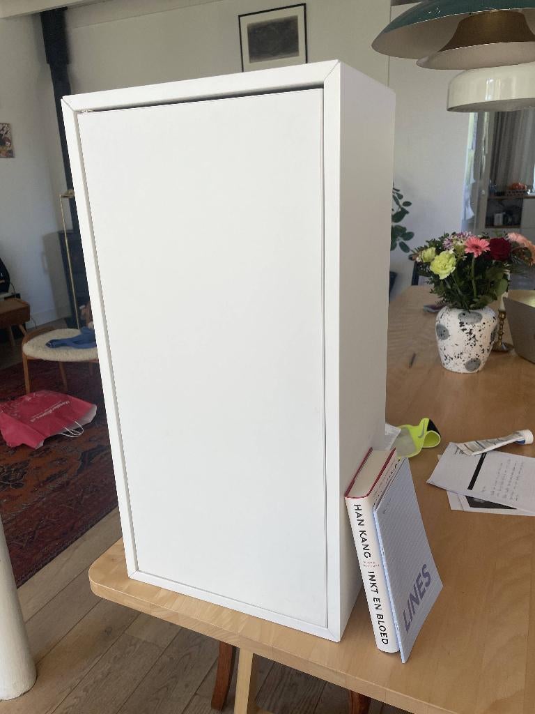 wit (badkamer)kastje, Ophalen