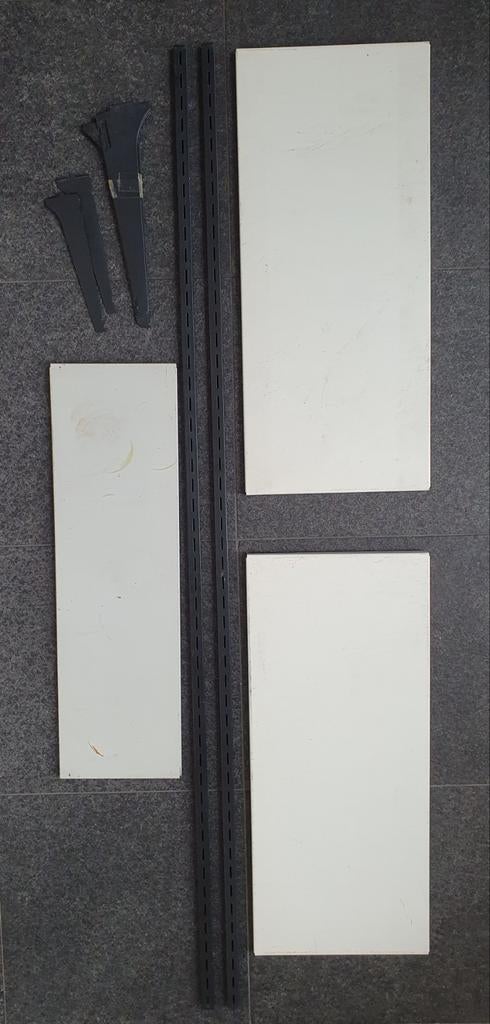 vintage tomado holland retro wit metalen wandrek, Ophalen, Gebruikt