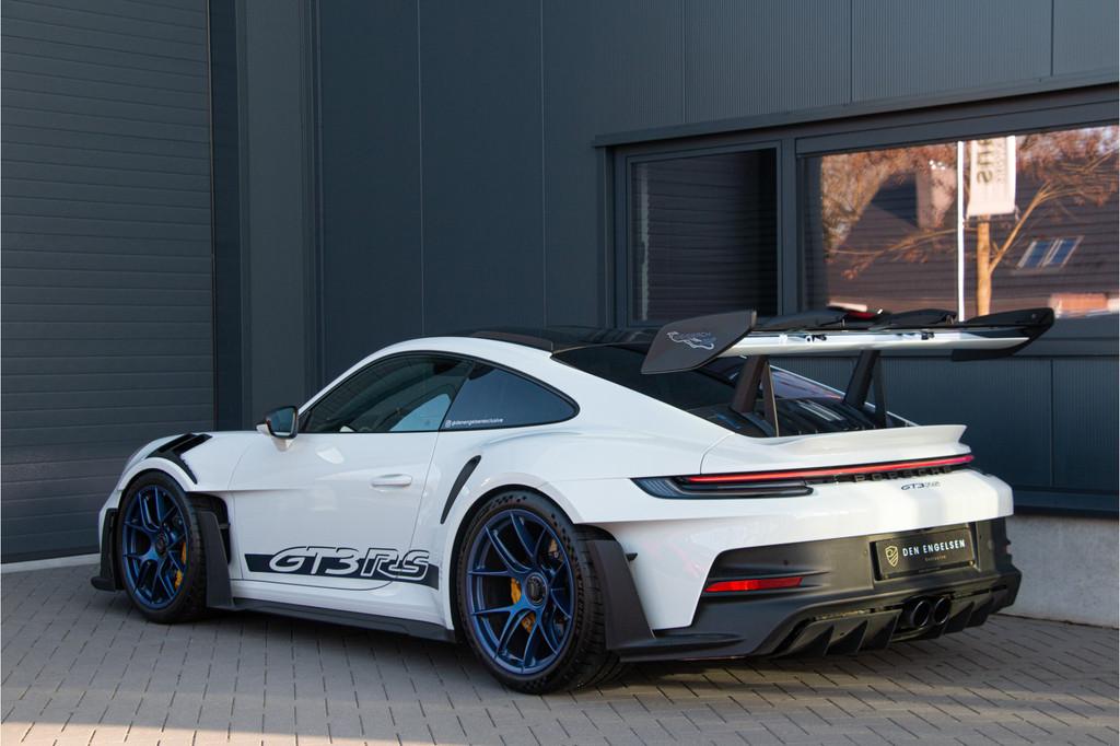 Porsche 911 4.0 GT3 RS | Weissach | Keramische PCCB | Lift |, Auto's, Porsche, Automaat, Achterwielaandrijving, Gebruikt, Zwart