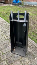 Haardstel / haardset, Ophalen, Zo goed als nieuw, Hout, Houtkachel