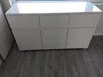 Lage kast, Ophalen, Hoogglans wit, Zo goed als nieuw, 25 tot 50 cm