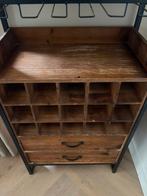 Wijnkast, Ophalen, Zo goed als nieuw, Hout, 75 cm of meer