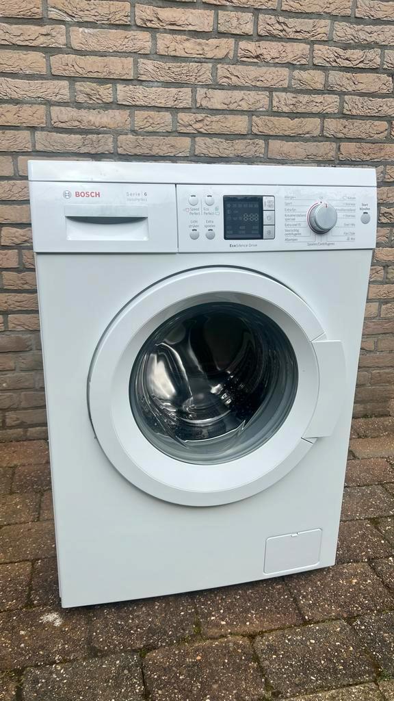 BOSCH WAQ28463NL wasmachine, Witgoed en Apparatuur, Wasmachines, Zo goed als nieuw, Voorlader, 8 tot 10 kg, 85 tot 90 cm, 1200 tot 1600 toeren
