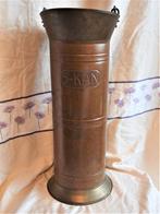 koperen kolenkit, paraplubak, Antiek en Kunst, Antiek | Koper en Brons, Ophalen, Koper