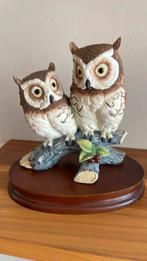 Akita porcelijnen uilen van Kowa, Verzamelen, Beelden en Beeldjes, Ophalen of Verzenden