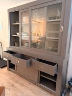 Mooie buffetkast met schuifdeuren, Gebruikt, Met deur(en), 200 cm of meer, Ophalen of Verzenden