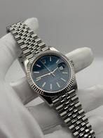 Datejust horloge blauwe wijzerplaat 41mm herenhorloge!, Sieraden, Tassen en Uiterlijk, Ophalen of Verzenden, Zo goed als nieuw