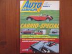 Autokampioen 23 1984 Cabrio-special, Talbot Samba Cabriolet, Ophalen of Verzenden, Zo goed als nieuw, Opel