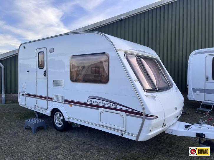 Swift Charisma 220 Enkele bedden en mover, Caravans en Kamperen, Caravans, Bedrijf, tot en met 2, 750 - 1000 kg, Overige, Swift