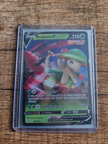 Zeldzame Pokémon kaart ! Breloom V/Single Strike (006/264) beschikbaar voor biedingen