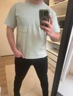 Zara heavy cotton pocket t shirt green maat M, Maat 48/50 (M), Ophalen of Verzenden, Zo goed als nieuw, Zara Man