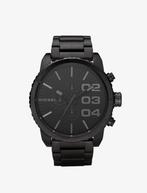 Diesel DZ4207 Horloge 51mm Heren, Overige merken, Staal, Gebruikt, Staal