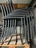 6 tuinstoelen aluminium / rotan, Tuin en Terras, Tuinstoelen, Ophalen, Gebruikt, Aluminium, Stapelbaar