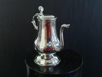 Antiek zilveren KLEPKAN als MINIATUUR Amsterdam 1756 beschikbaar voor biedingen