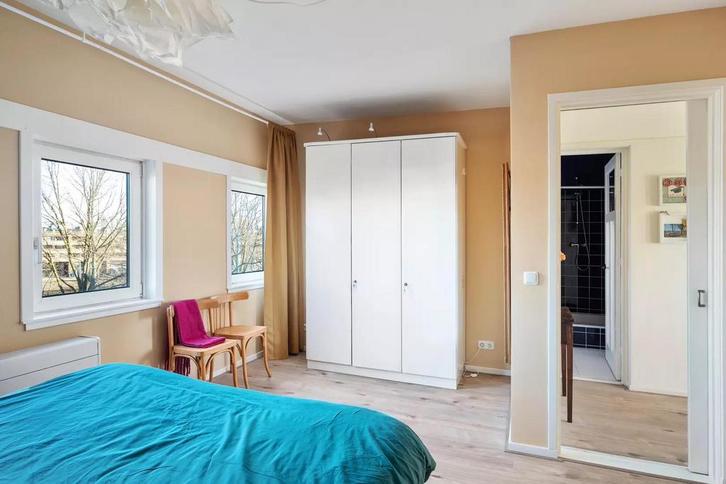 Witte, Bruynzeel kledingkast, Huis en Inrichting, Kasten | Kledingkasten, Gebruikt, 200 cm of meer, 100 tot 150 cm, 50 tot 75 cm