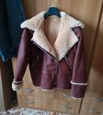 Sandro Shearling Jack, Kleding | Dames, Jassen | Winter, Nieuw, Maat 38/40 (M), Ophalen of Verzenden, Bruin