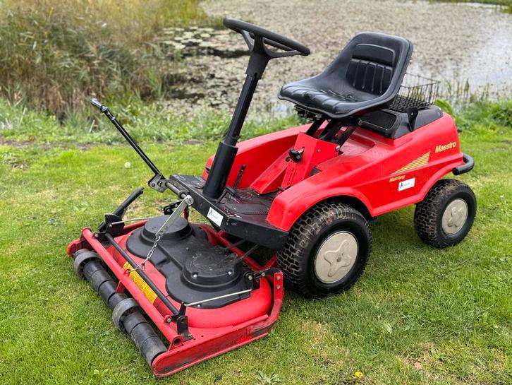 Frontmaaier Zitmaaier - Maestro Mustang/Stiga, Tuin en Terras, Zitmaaiers, Gebruikt, Ophalen of Verzenden