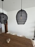 hanglampen zwart, Huis en Inrichting, Lampen | Hanglampen, Ophalen, Gebruikt, Metaal, Modern
