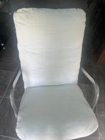 Comfortabele draaifauteuil / loungestoel met kussen, Ophalen, Zo goed als nieuw, Eén