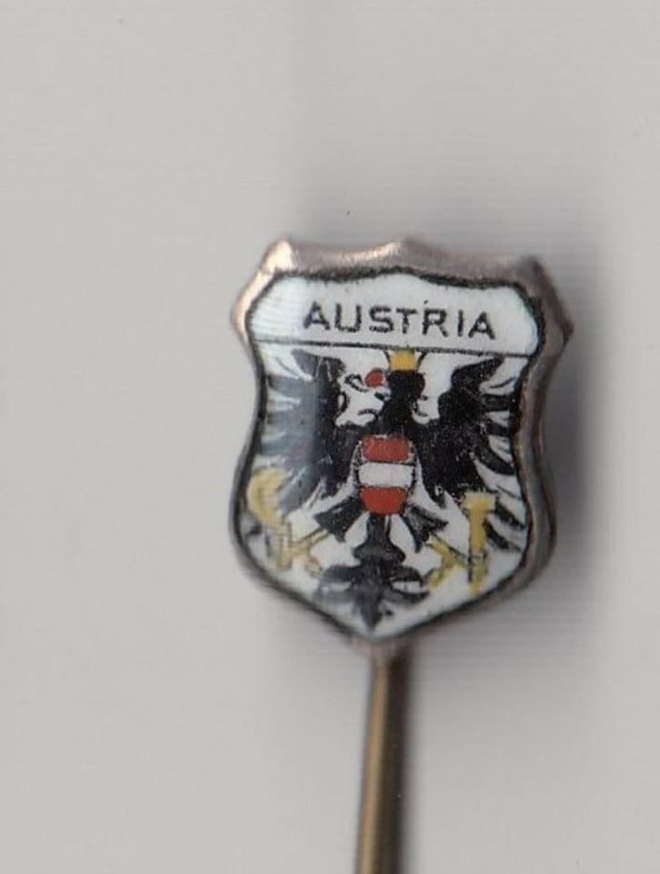 Oostenrijk Austria Versie B speldje, Verzamelen, Speldjes, Pins en Buttons, Gebruikt, Speldje of Pin, Overige onderwerpen, Ophalen of Verzenden